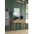Demetres 2-drawer Entryway Console Accent Table Natural