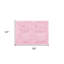 Tapis rose tissé à la main-586259779