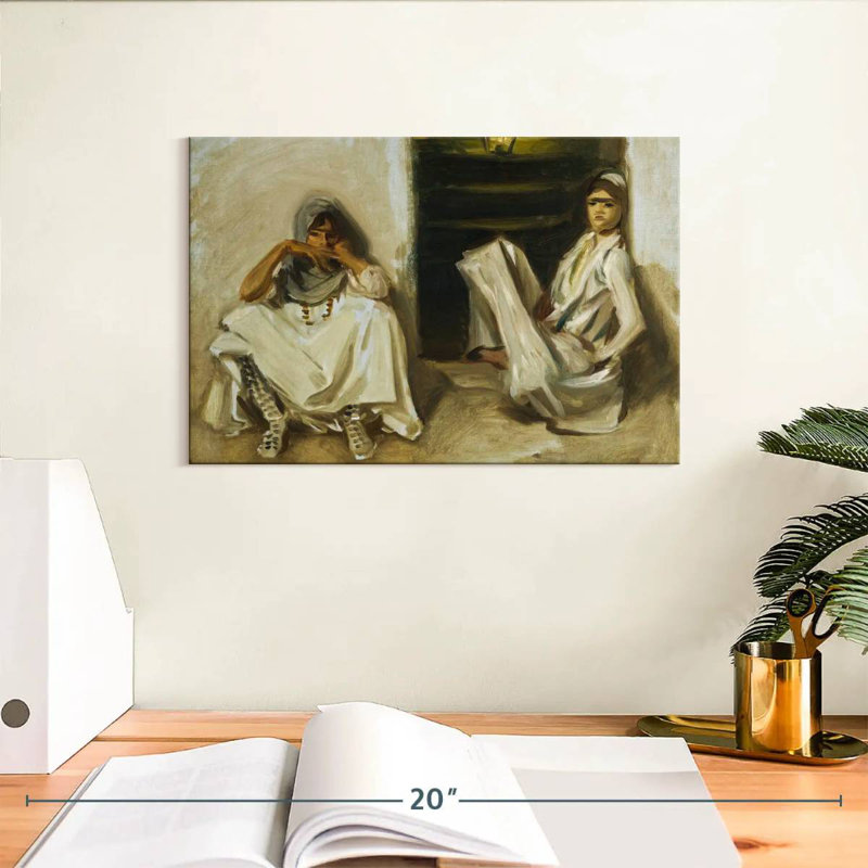 Leisha Two Arab Women 1905, 8" H x 12" W