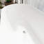 Baignoire de trempage autoportante en acrylique avec drain central 59 "x 28"-97895997