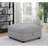 Square Upholstered Storage Ottoman