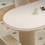 Table et chaises ovales pour la maison-102337543-102337544