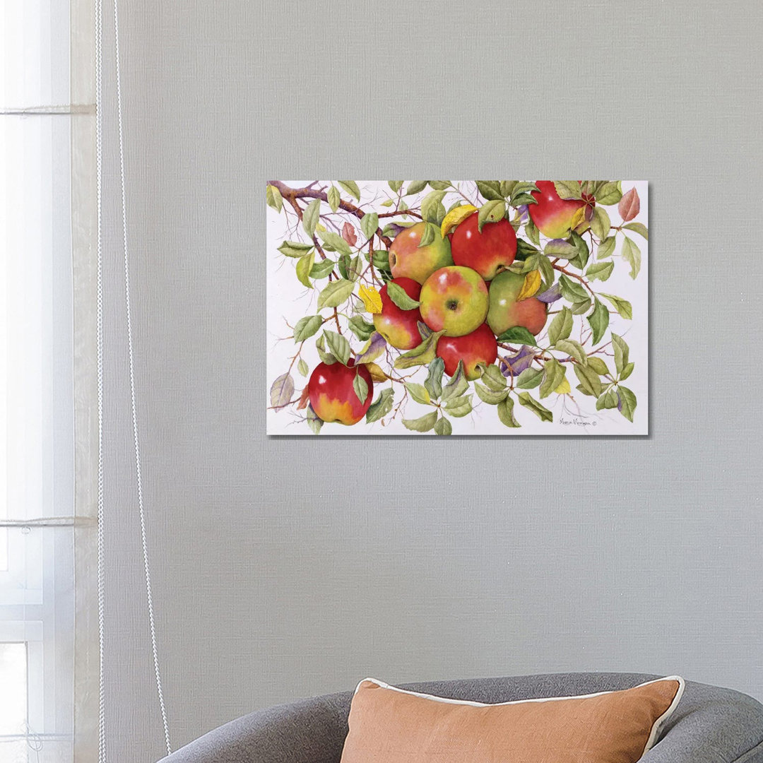 Leinwandbild Apples von Marcia Matcham