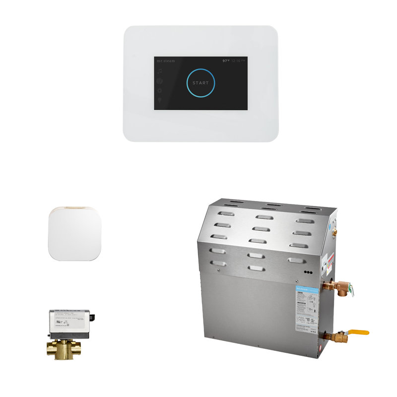 Ensemble de générateur de vapeur 10 kW, Blanc