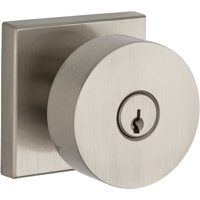 Reserve Entry Satin Nickel Square
