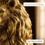 Statue de lion en résine dorée de 24 po, sculpture de jardin d'extérieur, figurine décorative pour entrée, patio, maison de campagne et maison