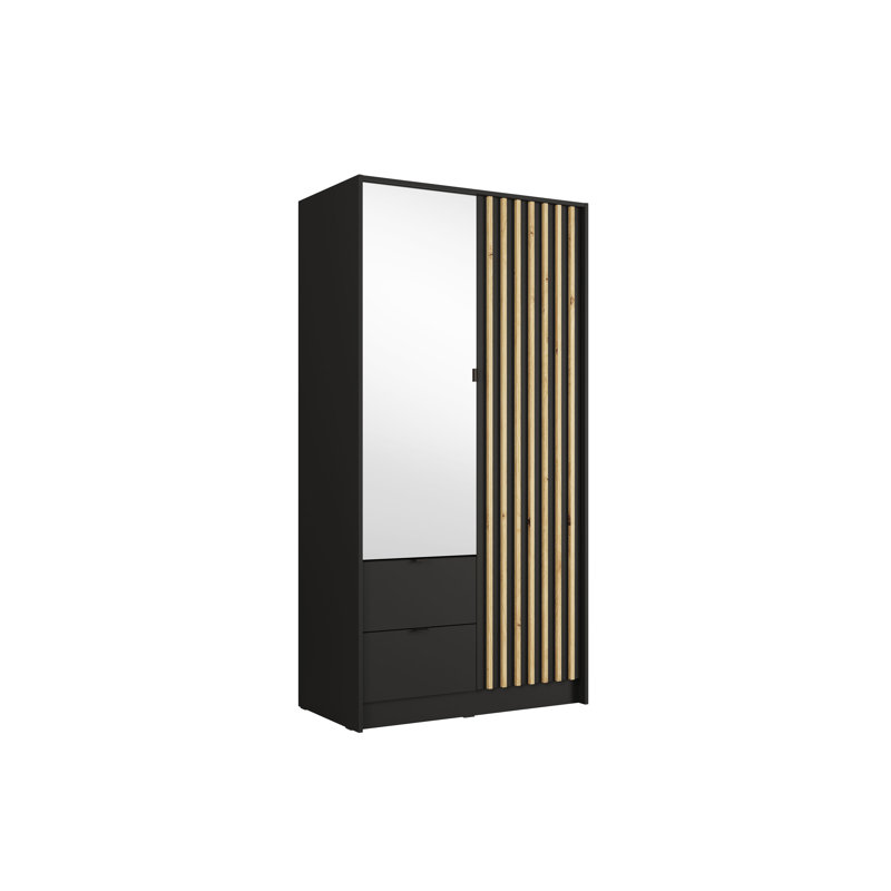 Laminate Wardrobe, Black