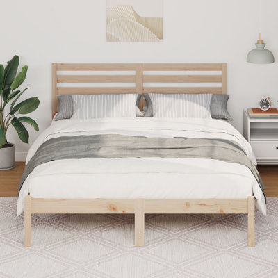 Solid Wood Bed