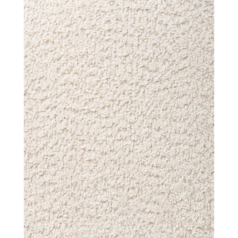 Upholstered Chenille Armchair, Beige Chenille