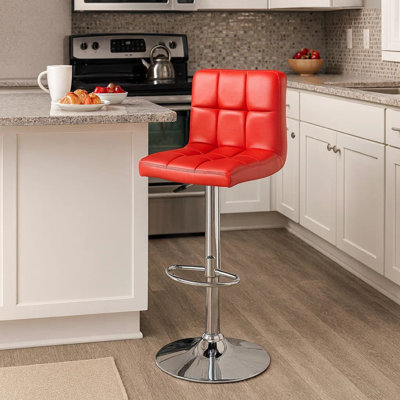 Tabouret de bar pivotant à hauteur réglable Duanna