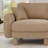 U-Shaped Boucle Sectional Sofa,3-Seater Convertible Couch With 2 Ottomans-2052376718