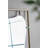 Contemporary 28X60 Inch Gold Metal Frame Wall Mirror For Bathroom And Entryway Decor | Gift Idea