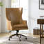 Fauteuil de direction pivotant en cuir véritable Heeg-102291124