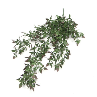 Artificial Hanging Plants Fire / UV Resistant 76cm Faux Fern Plant