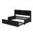 Metal Twin Size Daybed With Trundle, Shelves And USB Ports-211187847