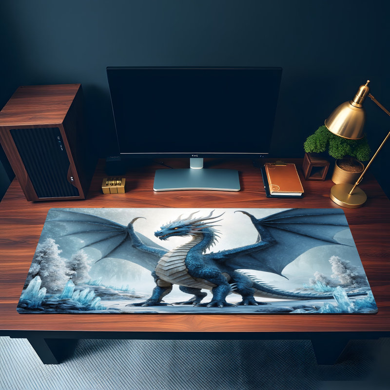 Polyester Desk Pad, 23.6x13.8