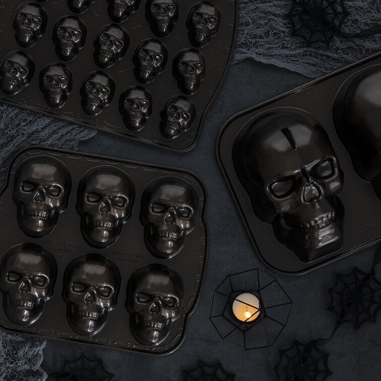  Nordic Ware Haunted Skull Pan - Brown: Home & Kitchen