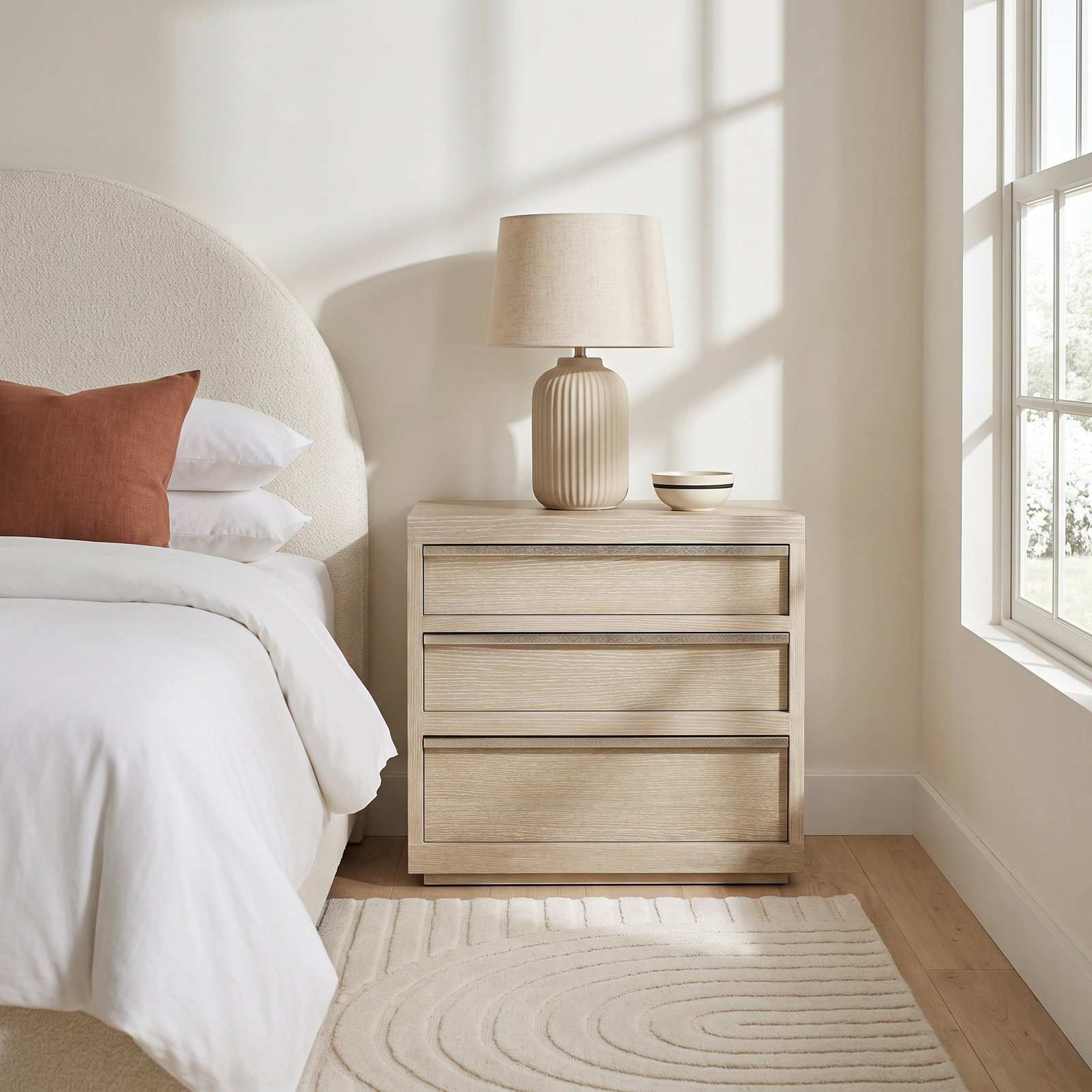 Solaria 3 - Drawer Nightstand