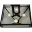 Prairie 4 - Light Semi Flush Mount