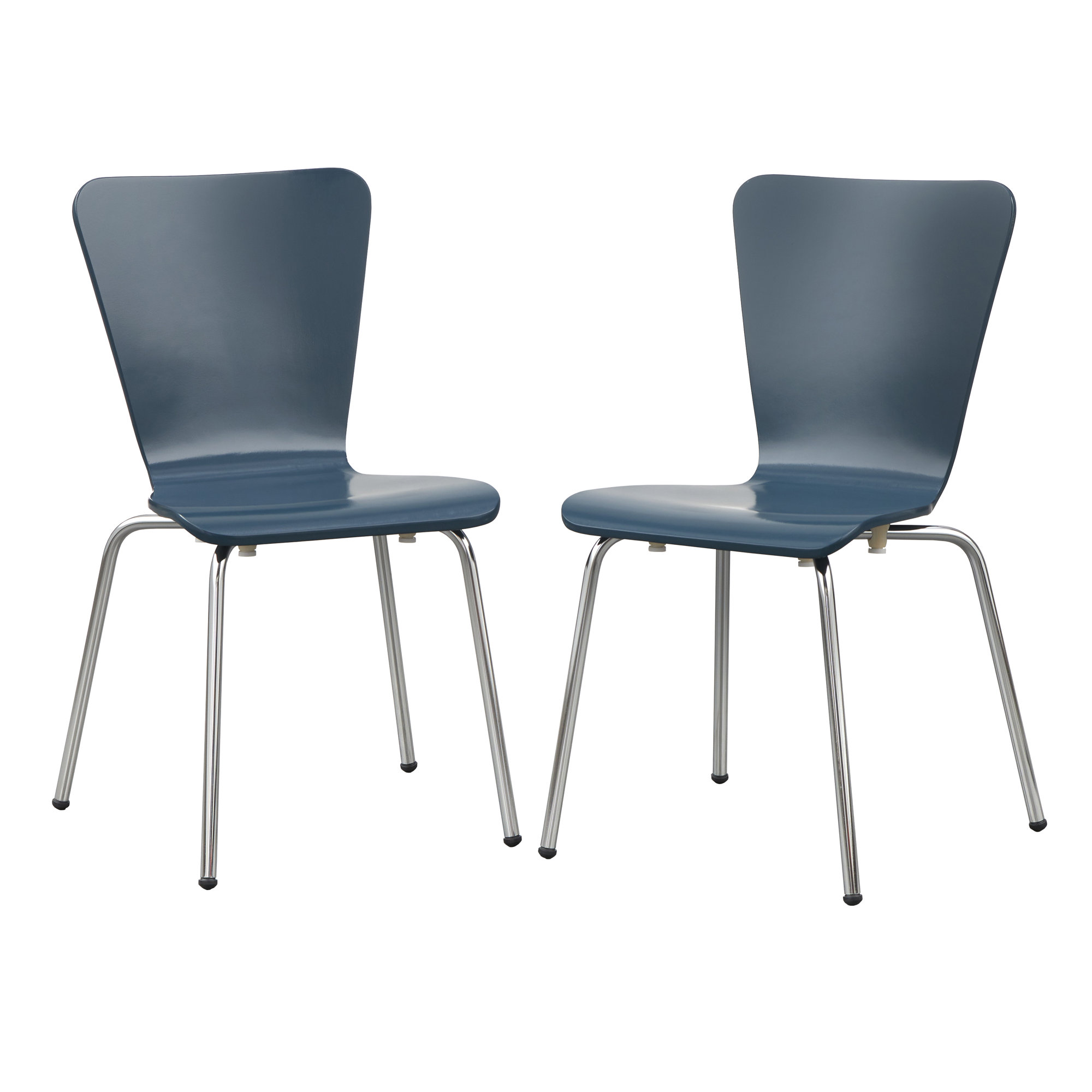 Abdus-Samad Kids Chairs, Set Of 2, Blue