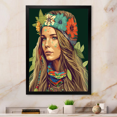 Chayten Contemporary Bohemian Woman VII, reproduction d'art sur toile