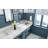 MEJE 12.5'' White Ceramic Rectangular Bathroom Sink