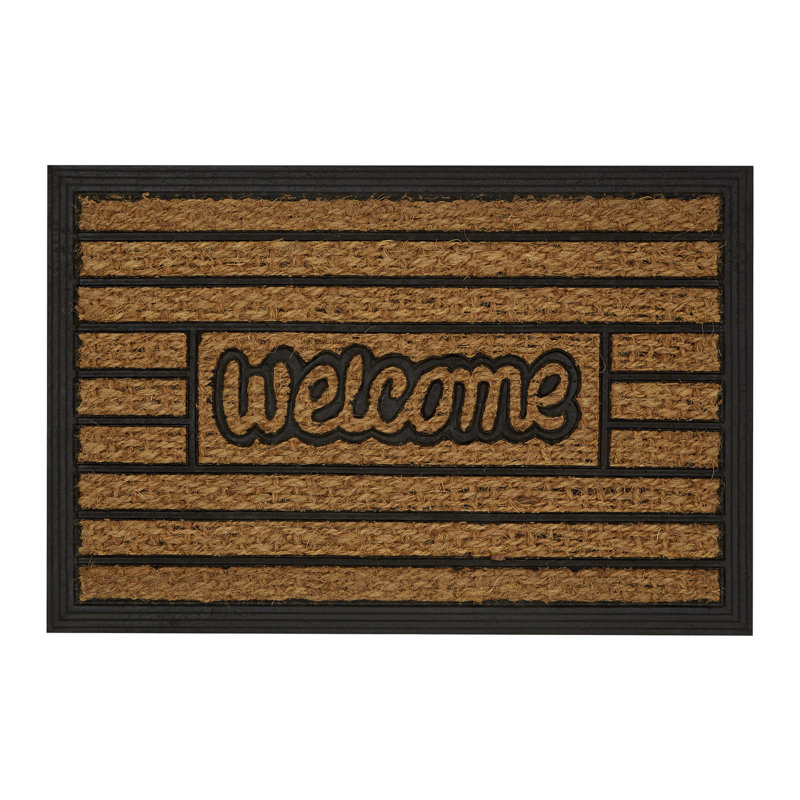 Hazard Striped Indoor Doormat