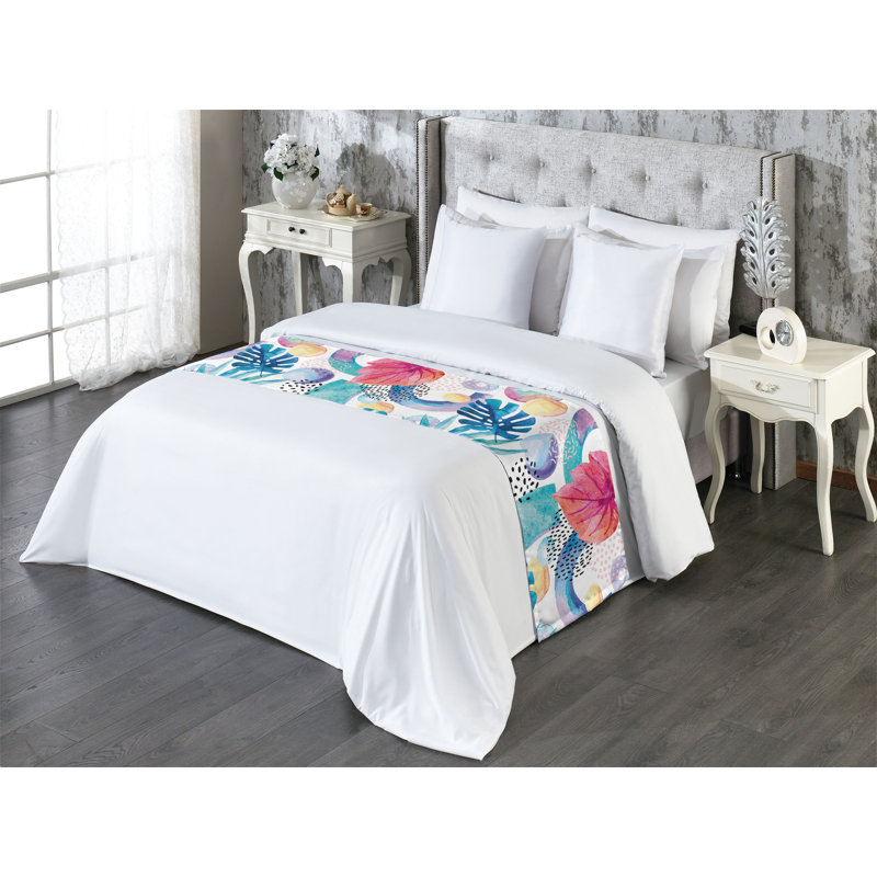 Tapis de couloir Ambesonne Exotics Hawaii Memphis, Très grand