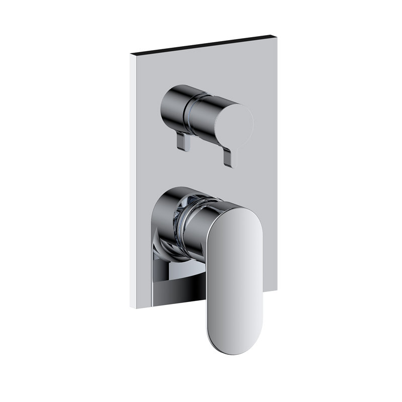 Ensemble de garniture 3 fonctions Viliana Chrome, Chrome chrome