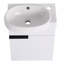 Meuble-lavabo à fermeture en douceur avec lavabo-518753468