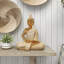 Bouddha assis en polystone Bansemer