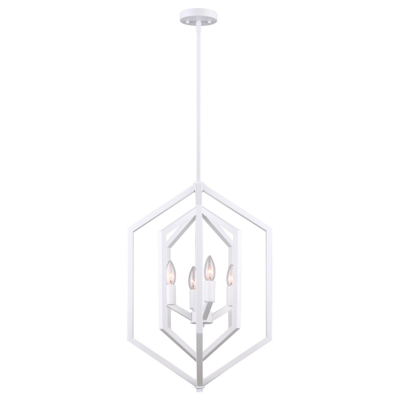 Alanood 4 - Light Dimmable Geometric Chandelier