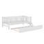 Lit plateforme simple avec garde-corps et lit gigogne-1530253401
