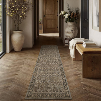 Cohen Traditional Persian Style Washable Area Rug