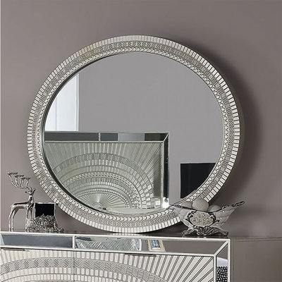 Miroir biseauté pour commode Haferd