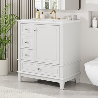30" Bathroom Vanity with Sink
