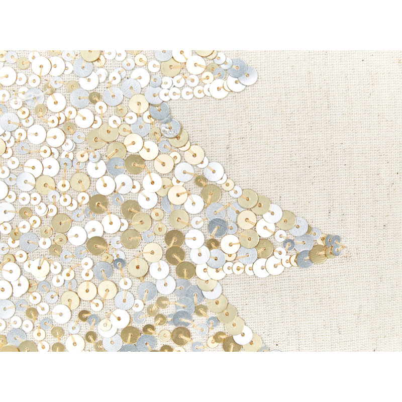 CLEYERA Beige Square Cushion