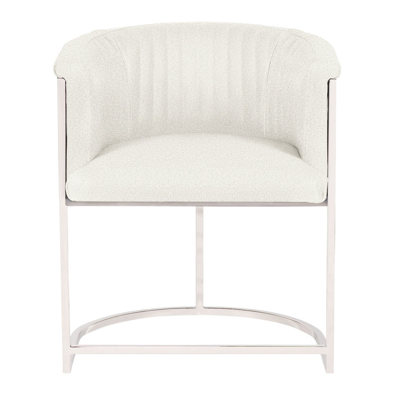 Chaise en métal Vanguard Harrison, Kenworth Pearl
