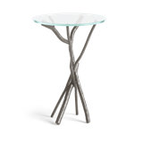 Brindille Glass Top Accent Table