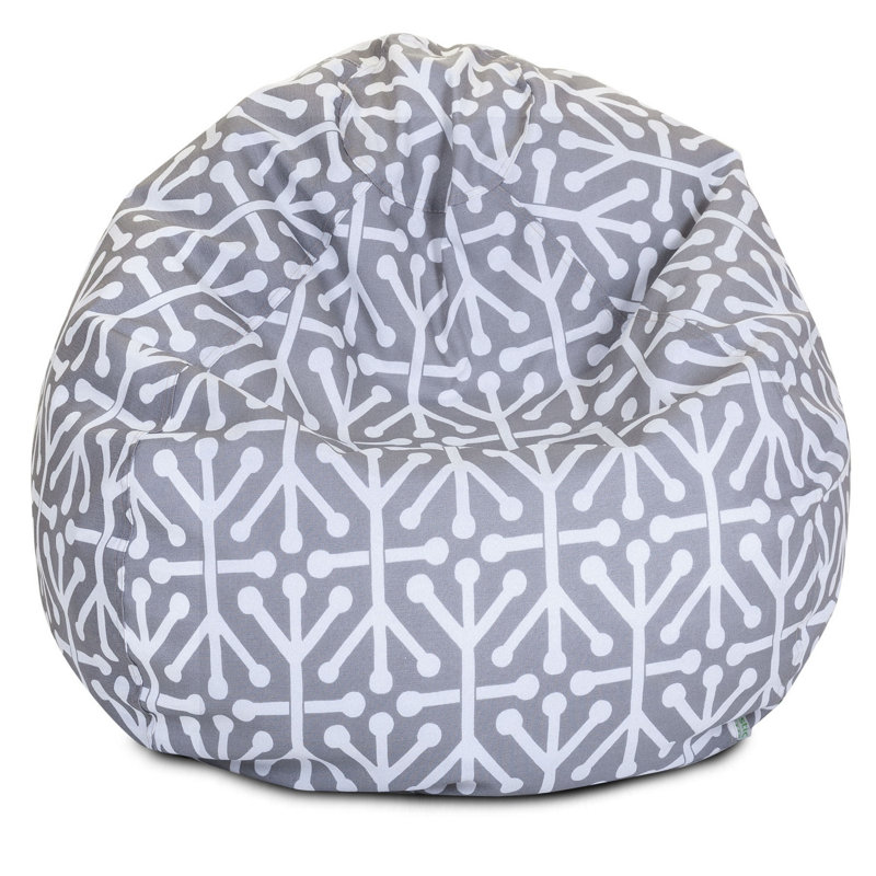 Fauteuil à billes et méridienne standard, H 23 po x l 35 po x P 35 po, Gris