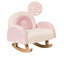 Kids Rocking Chair Rainbow OMBO Boucle-1861015700