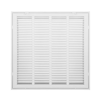 Return Air Filter Grille Fits W20 x H20 In Duct Opening Vent Cover Filter Grill