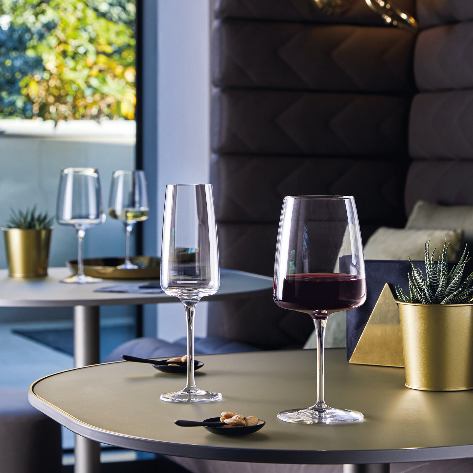 Planeo Wine Glasses, 12.75 Oz