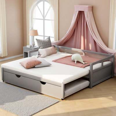 Extending Daybed with Pull-Out Trundle – Twin to King Conversion & Space-Smart Design by Corrigan Studio