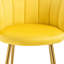Fauteuil demi-tonneau de 22,8 po Marjeanne-88591642