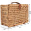 Light Picnic Cooler Basket - Complete Service For 2 With Storage Compartment-947003808-947003809