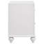 Barzini 2-Drawer Nightstand White