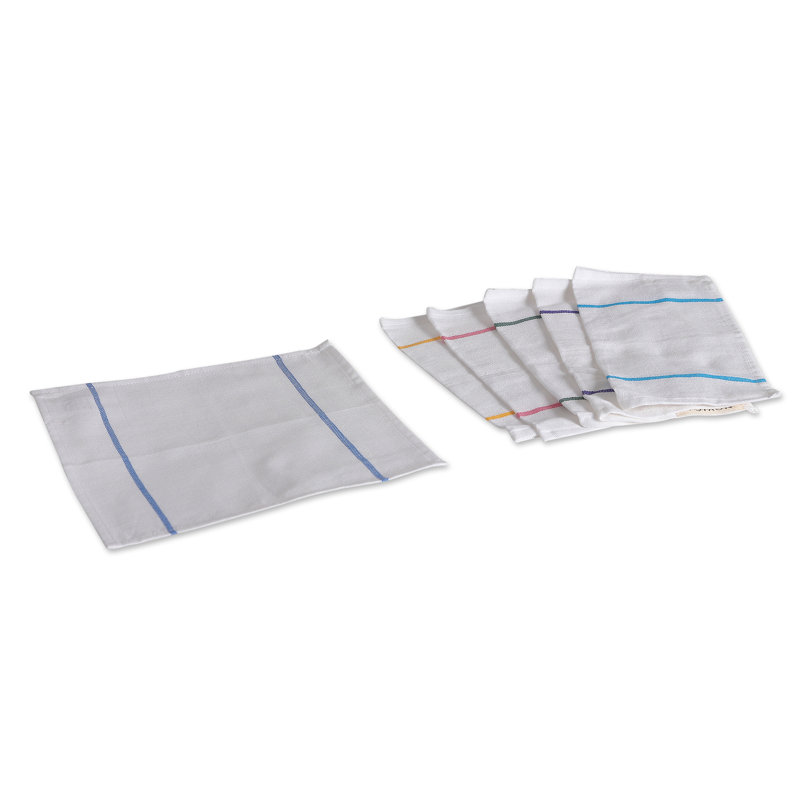 Cotton Stripe Dish Cloth Kitchen Towel