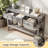 Rustic Entryway Table With Large Storage Space-2104290229-2104290228