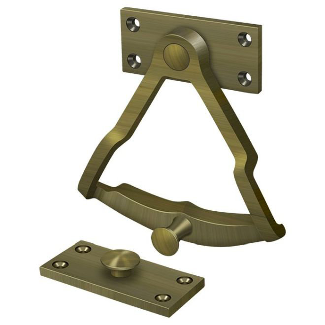 Latch/Catch/Bolt, Antique Brass